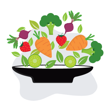 Salade de fruits et légumes